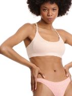 Εικόνα της Walk Γυναικεία String 2Pack Ecru/Pink W2013-57