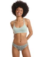 Εικόνα της Walk Γυναικεία Slip 2Pack Black/Mint W2012-64