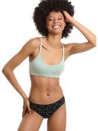 Εικόνα της Walk Γυναικεία Slip 2Pack Black/Mint W2012-64