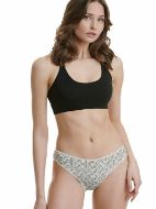 Εικόνα της Walk Bamboo Γυναικεία Slip 2Pack Μαύρα W2012-57