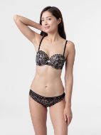 Εικόνα της Dorina Γυναικείο Slip με Δαντέλα Μαύρο FXBZ0003LA106-BK0001