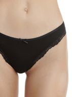 Εικόνα της Walk Bamboo Γυναικεία Brazil 2Pack με Δαντέλα Μαύρα W2015_0202