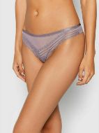 Εικόνα της Triumph Tempting Tulle String με Δαντέλα σε Γκρι χρώμα 10205413-6846