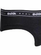 Εικόνα της BodyTalk Bamboo Hipster Slip Μαύρο.