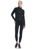 Εικόνα της Walk Αθλητικό κολάν light warm με χνουδωτή εσωτερική επένδυση Μαύρο.