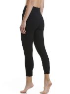 Εικόνα της Walk Training Γυναικείο Cropped Κολάν Ψηλόμεσο Μαύρο W921_02