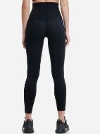 Εικόνα της Walk Μαύρο γυναικείο κολάν συμπίεσης laser cut μακρύ.