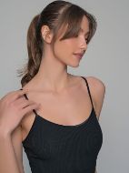 Εικόνα της Milena by Paris Γυναικείο Κορμάκι Μαύρο 002509-Μαύρο