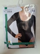 Εικόνα της Dreams μαύρο μακρυμάνικο κορμάκι με ανοιχτή λαιμόκοψη.