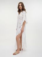 Εικόνα της BLE ΚΑΦΤΑΝΙ ΜΑΚΡΥ ΔΙΑΤΡΗΤΟ ΛΕΥΚΟ ONE SIZE (100% COTTON) 5-41-195-0015