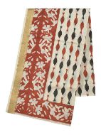 Εικόνα της BLE ΦΟΥΛΑΡΙ/ΠΑΡΕΟ ΜΑΥΡΟ/ΚΟΚΚΙΝΟ ΜΕ ΧΡΥΣΗ ΜΠΟΡΝΤΟΥΡΑ ΚΑΙ ΨΑΡΑΚΙΑ 100X180 (100%COTTON)(ΚΩΔ.: 5-43-843-0036)