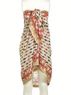 Εικόνα της BLE ΦΟΥΛΑΡΙ/ΠΑΡΕΟ ΜΑΥΡΟ/ΚΟΚΚΙΝΟ ΜΕ ΧΡΥΣΗ ΜΠΟΡΝΤΟΥΡΑ ΚΑΙ ΨΑΡΑΚΙΑ 100X180 (100%COTTON)(ΚΩΔ.: 5-43-843-0036)