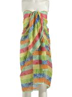 Εικόνα της BLE RESORT COLLECTION ΦΟΥΛΑΡΙ/ΠΑΡΕΟ RAINBOW 180Χ100 (100%COTTON).