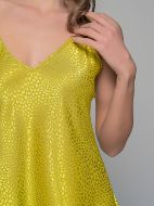 Εικόνα της Milena by Paris Καλοκαιρινό Σατέν Babydoll Lemon 004189-Lemon