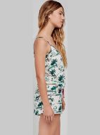 Εικόνα της Gisela Peanuts Εκρού Βαμβακερό Babydoll Snoopy.