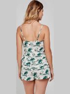 Εικόνα της Gisela Peanuts Εκρού Βαμβακερό Babydoll Snoopy.