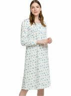 Εικόνα της Odyssey Χειμερινό Γυναικείο Νυχτικό Γαλάζιο 1600