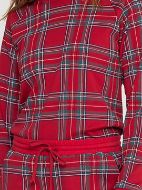 Εικόνα της Noidinotte Χειμερινό Γυναικείο Σετ Πιτζάμας Κόκκινο FA8821