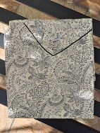 Εικόνα της Noidinotte viscose μπεζ εμπριμέ νυχτικό με ρυθμιζόμενες ράντες.