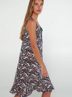 Εικόνα της Vamp Χειμερινό Βαμβακερό Γυναικείο Νυχτικό Μπλε 20093