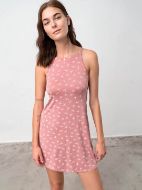 Εικόνα της Vamp Καλοκαιρινό Γυναικείο Νυχτικό Ροζ 18807