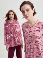 Εικόνα της Vamp Χειμερινό Γυναικείο Νυχτικό Ροζ 19002