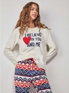 Εικόνα της Gisela Χειμερινό Γυναικείο Σετ Πιτζάμας Fleece 2/20207