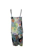 Εικόνα της Elite λαχανί εμπριμέ γυναικείες πιτζάμες ραντάκι & ψαράδικο.