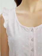 Εικόνα της Vamp Καλοκαιρινό Γυναικείο Νυχτικό Ροζ.