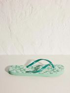 Εικόνα της Ysabel Mora Πράσινες Φλοράλ Γυναικείες Σαγιονάρες.