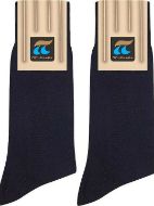Εικόνα της Pournara 101-15 Ανδρικές Μονόχρωμες Κάλτσες Μπλε 2Pack