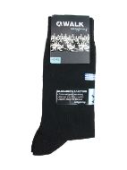 Εικόνα της Walk Ανδρικές Βαμβακερές Κάλτσες Μαύρες Με Αόρατη Ραφή.