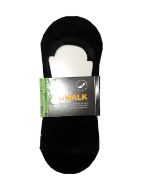 Εικόνα της Walk Ανδρικές Μονόχρωμες Κάλτσες Μαύρες W734-02