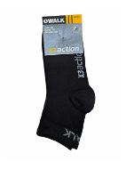 Εικόνα της Walk Ανδρικές Μονόχρωμες Κάλτσες Μαύρες 3Pack V16-020202