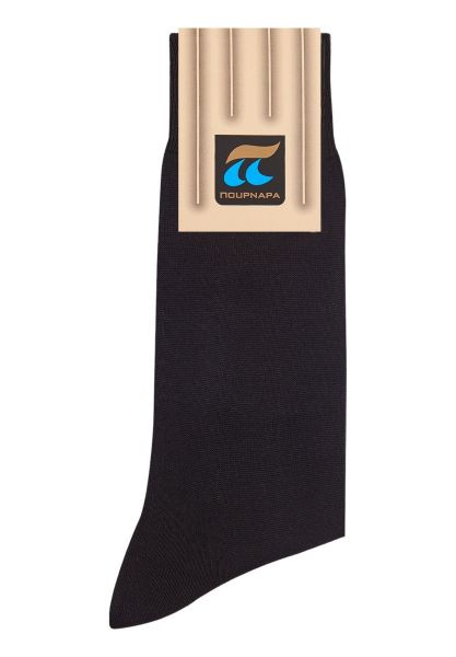 Εικόνα της Pournara Basic Ανδρικές Κάλτσες Μαύρη 101-19