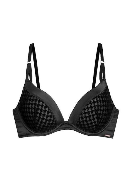Εικόνα της Dorina Julianna Push-Up Σουτιέν Μαύρο Με Μπανέλες.