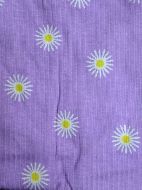 Εικόνα της Galaxy Λιλά Παιδικό Φλοράλ Νυχτικό Με Ράντα.