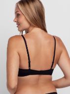 Εικόνα της 2Pack Dorina Σουτιέν Willa Μαύρο/Ροζ Με Μπανέλες & Ενίσχυση.