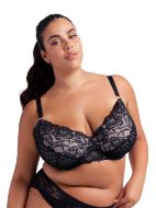 Εικόνα της Dorina Demi Yasmine Μαύρο Σουτιέν Με Δαντέλα & Μπανέλες FXTT0073LA100-BK0004
