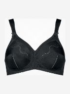 Εικόνα της Triumph Doreen Cotton 01 N Μαύρο.