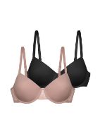 Εικόνα της Dorina Rose/noir Σουτιέν με Ελαφριά Ενίσχυση & Μπανέλες 2Pack FXTT0002LA172-2X0428