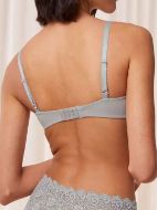 Εικόνα της Triumph Amourette WP Γκρι Σουτιέν Με Δαντέλα & Μπανέλες.