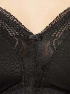 Εικόνα της Triumph Modern lace+cotton Μαύρο Σουτιέν χωρίς Ενίσχυση & χωρίς Μπανέλες 10207539-0004