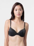 Εικόνα της Dorina Scintilla Demi Μαύρο/Χρυσό Σουτιέν Με Μπανέλα & Ελαφριά Επένδυση.