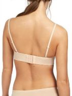 Εικόνα της Γυναικείο σουτιέν strapless μπεζ με ανάγλυφο σχέδιο. Διαθέτει μπανέλα και ελαφριά επένδυση. Περιέχει και μπεζ ράντες.
