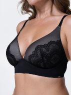 Εικόνα της Dorina Zuri Μαύρο Σουτιέν χωρίς Μπανέλες, Με Ελαφριά Επένδυση. D001537ME009-BK0001
