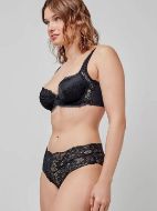Εικόνα της Gisela Μαύρο Σουτιέν Με Δαντέλα & Μπανέλες.