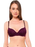 Εικόνα της Dorina Soft bra Cole Μελιτζανί. Xωρίς μπανέλα με ελαφριά ενίσχυση.