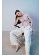 Εικόνα της Triumph Bright Spotlight WHU λιλά σουτιέν με μπανέλα , ενίσχυση & δαντέλα.