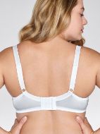 Εικόνα της Naturana λευκό σουτιέν με μπανέλα.